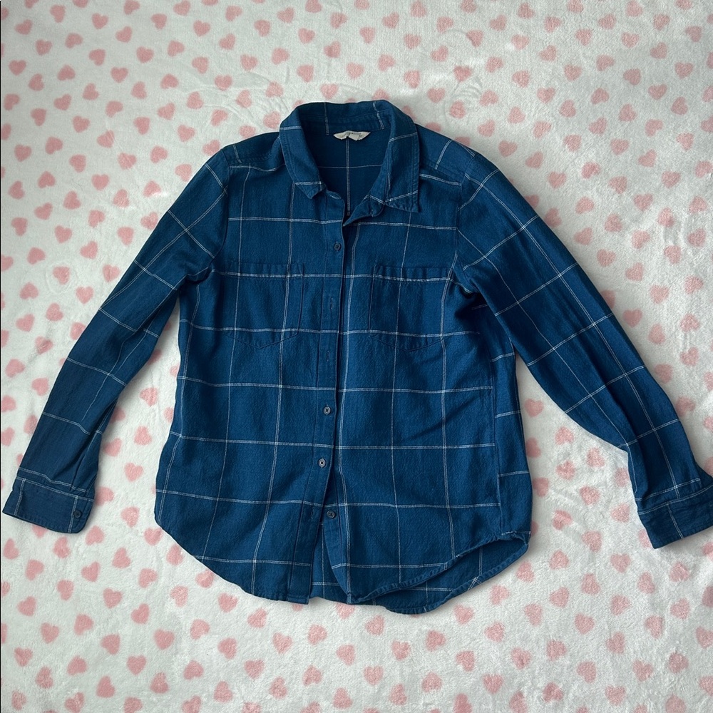 Lucky Brand Plaid Button Down Shirt